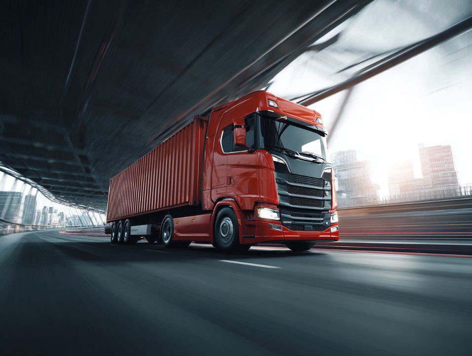 QBT logistics truck